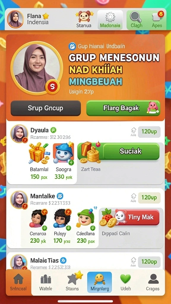 hokiarena - Gambar pertempuran epik antar pemain dalam arena.