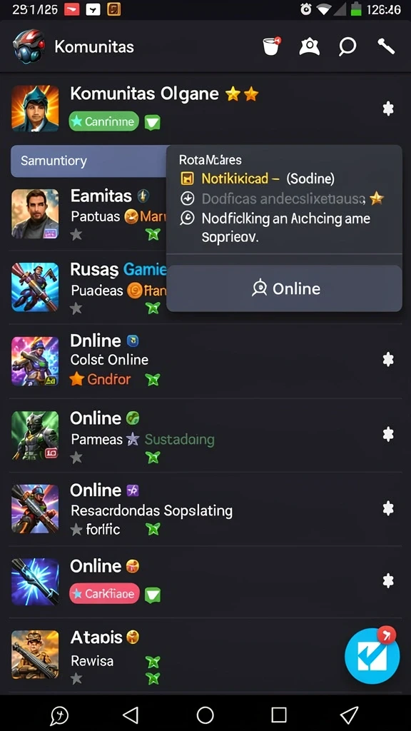katawin - Screenshot menampilkan interaksi multiplayer saat bermain dengan teman.