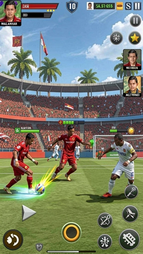 remi101 - Fitur multiplayer memungkinkan bermain dengan teman secara real-time.